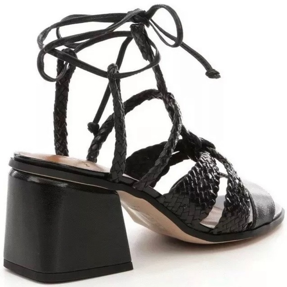 COPY - H Halston Black Gladiator women’s Sandals SZ 7M - Picture 2 of 7